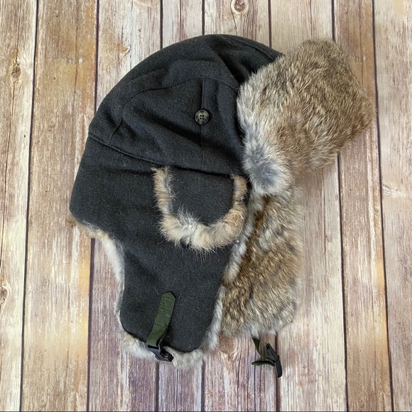 Mad Bomber Vintage Rabbit Fur Trapper 